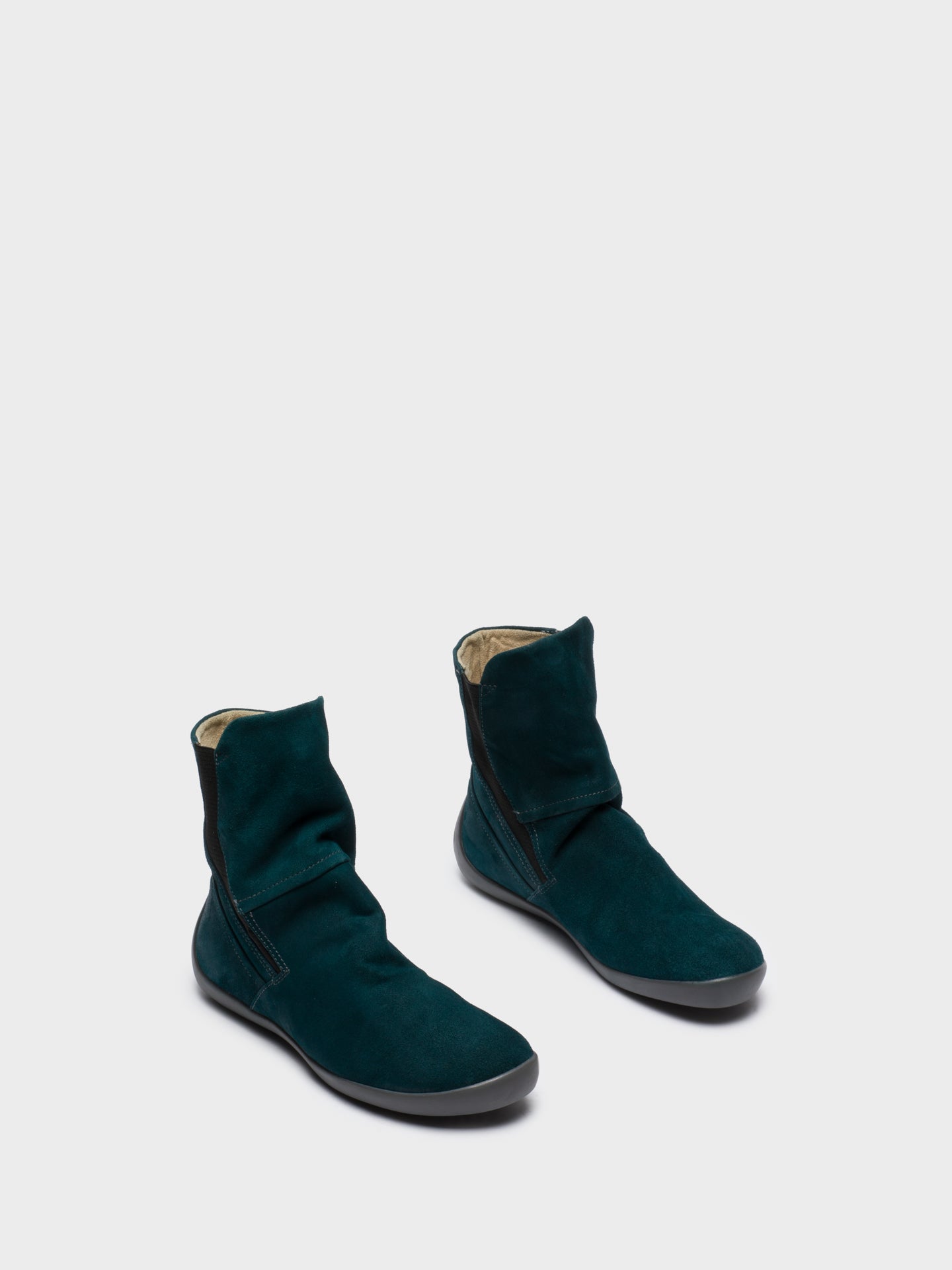 Softinos Botas tipo Meia em Verde Escuro